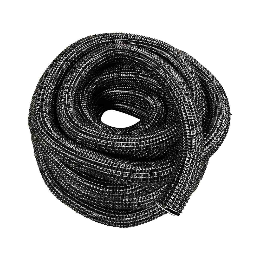 2" Vacuum Hose 50 foot long for Classic Cyclone Gutter Pro Vacs (side inlet) - Hose Only