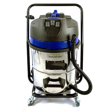 Parts  16 Gallon Stainless Steel Wet/Dry Vac With Cart